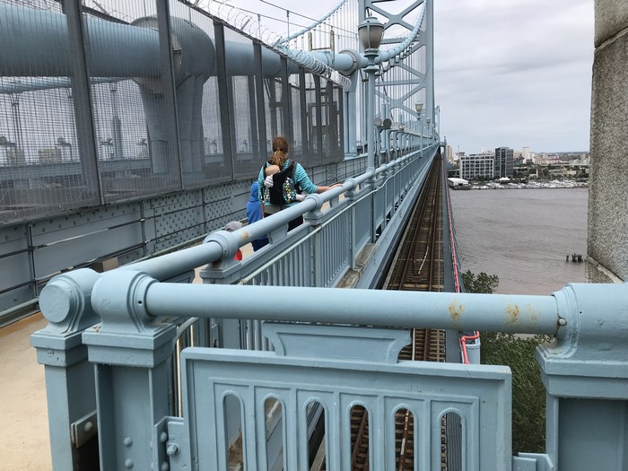 Ben Franklin Bridge Walk – Camden, NJ to Philadelphia, PA